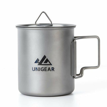 100% Titanium Camping Cup 450ml - Saltwater Bodega