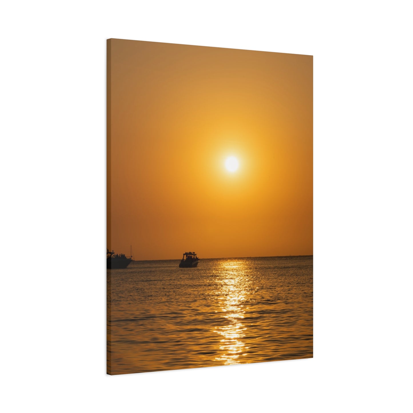 Cartagena Sunset Matte Canvas Wall Print - Saltwater Bodega