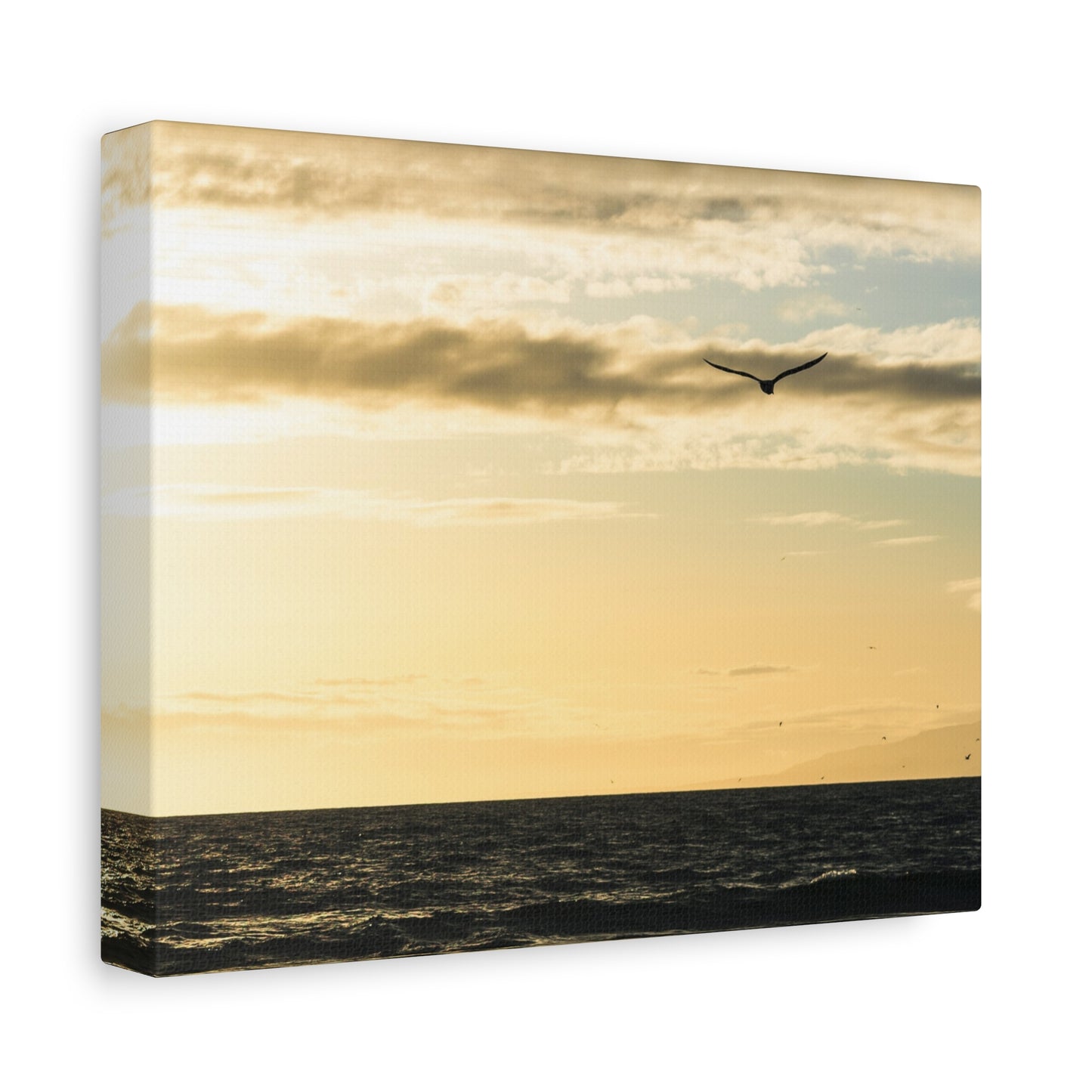 Venice Beach Sunset Matte Canvas Wall Print - Saltwater Bodega