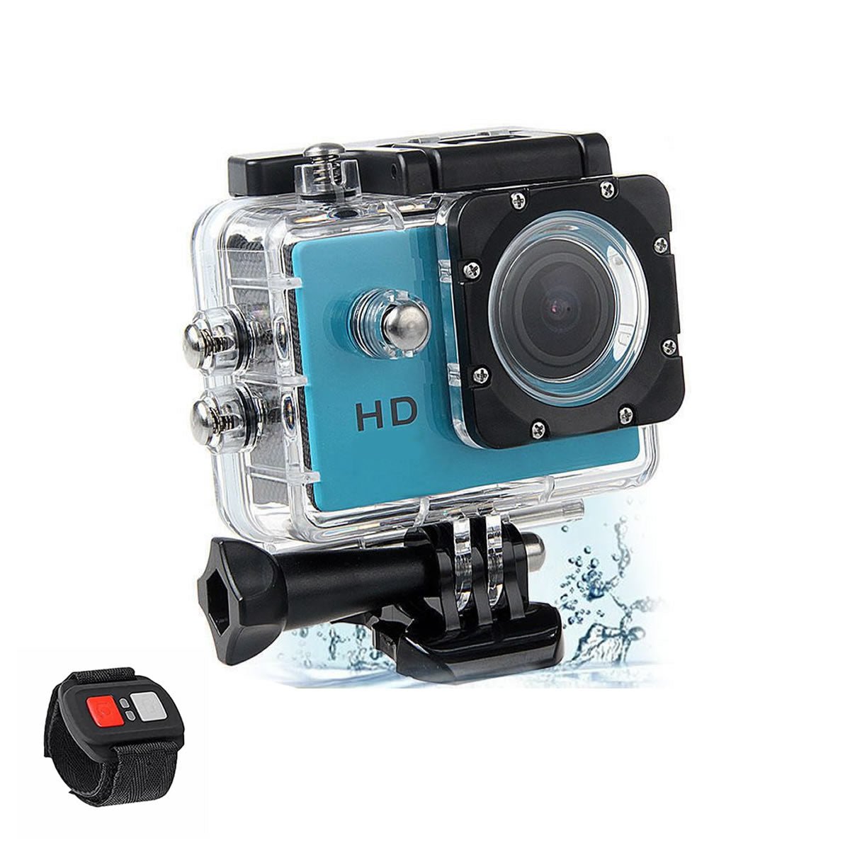 4K Waterproof All Digital UHD WiFi Camera + RF Remote And Accessories - Saltwater Bodega
