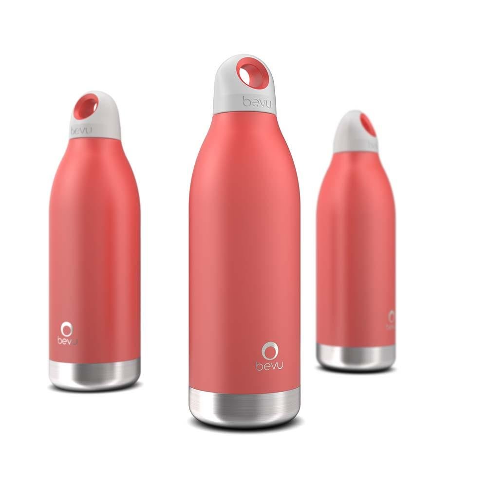 Bevu® DUO Insulated Bottle Coral. 550ml / 18oz - Saltwater Bodega