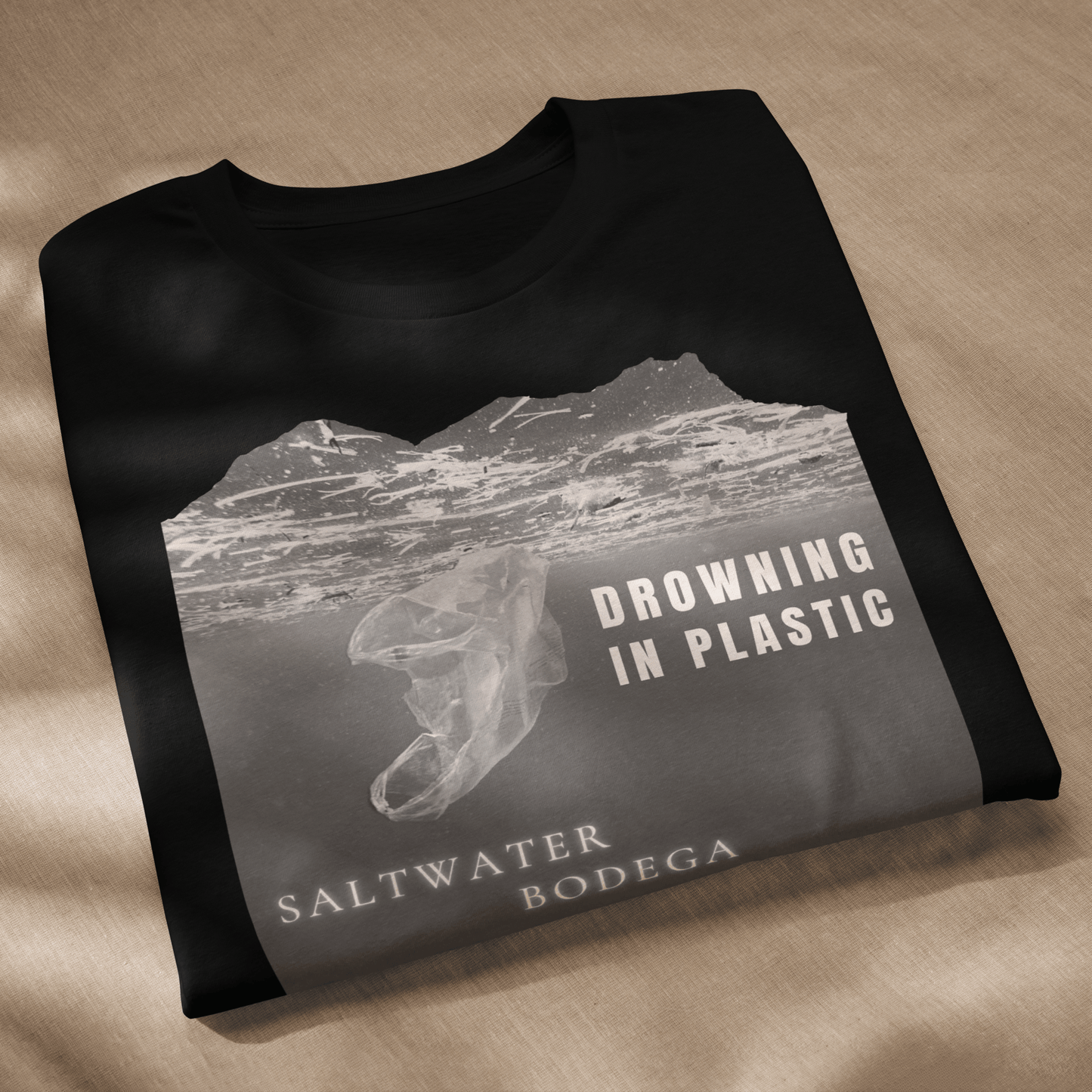 Drowning in Plastic Tee - Saltwater Bodega