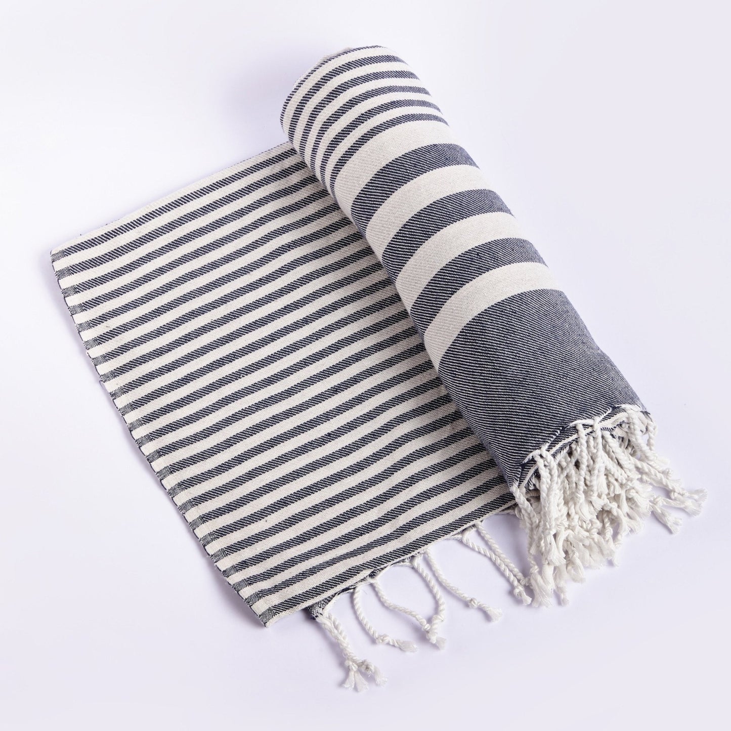 Fethiye Striped Blanket Throw - Saltwater Bodega