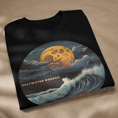 Full Moon Waves Tee - Saltwater Bodega