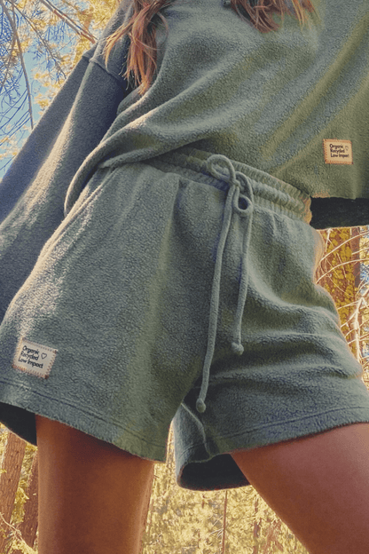 Gratitude Fleece Shorts - Saltwater Bodega