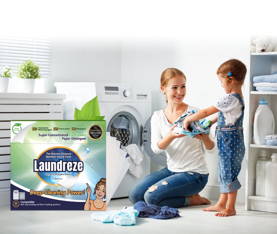 LAUNDREZE Laundry Detergent Sheets (60 Sheets) - Saltwater Bodega