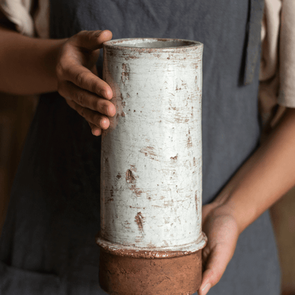 Restoration Ceramic Planter Vase - Saltwater Bodega