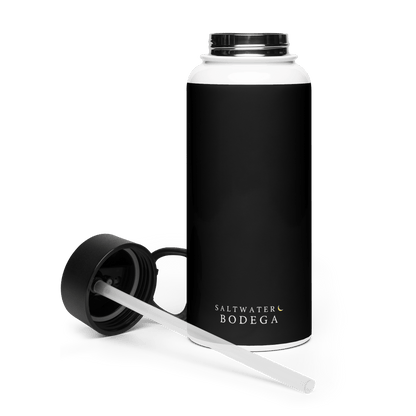 Saltwater Bodega Stainless Steel Water Bottle with Straw Lid - Saltwater Bodega