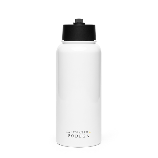 Saltwater Bodega Stainless Steel Water Bottle with Straw Lid - Saltwater Bodega