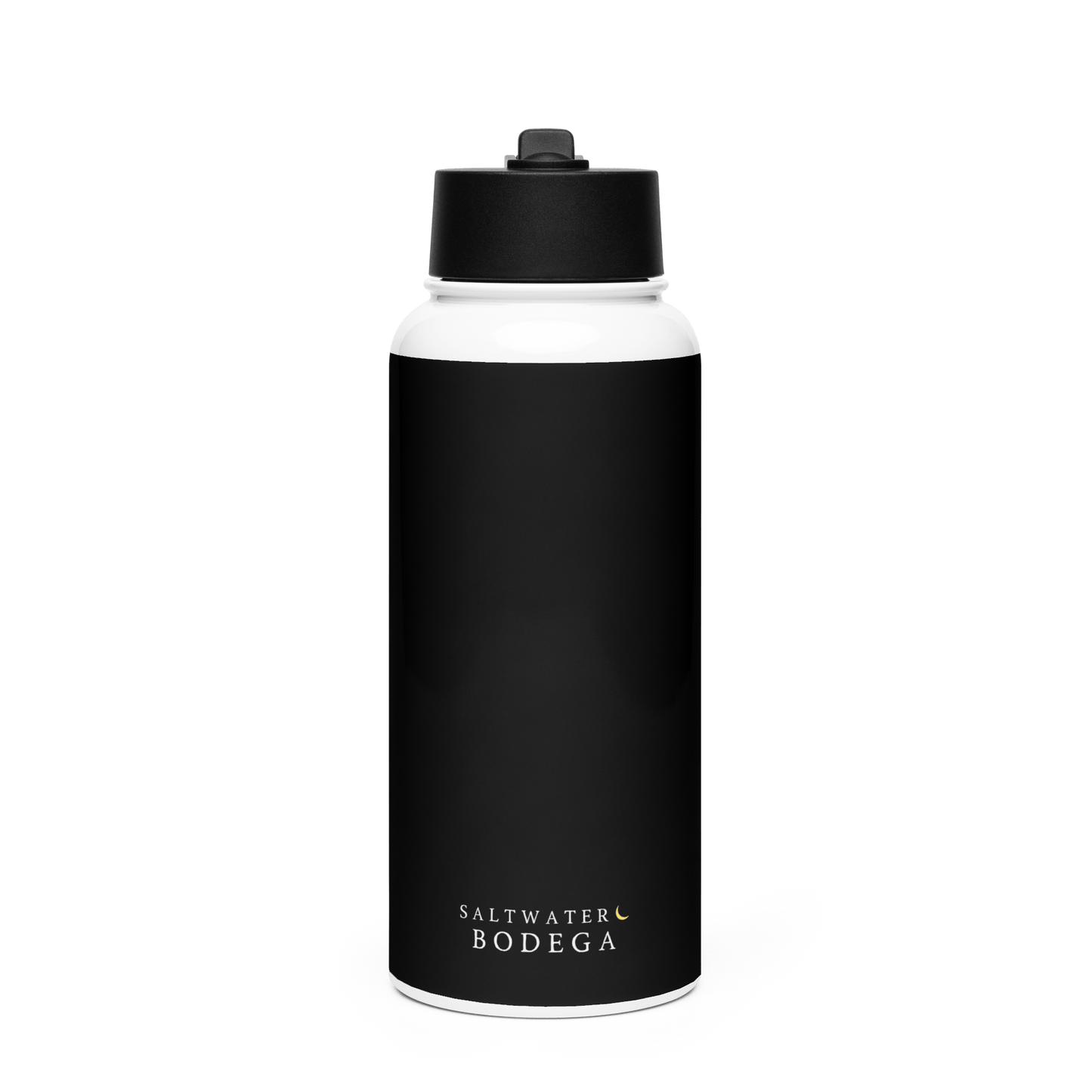 Saltwater Bodega Stainless Steel Water Bottle with Straw Lid - Saltwater Bodega