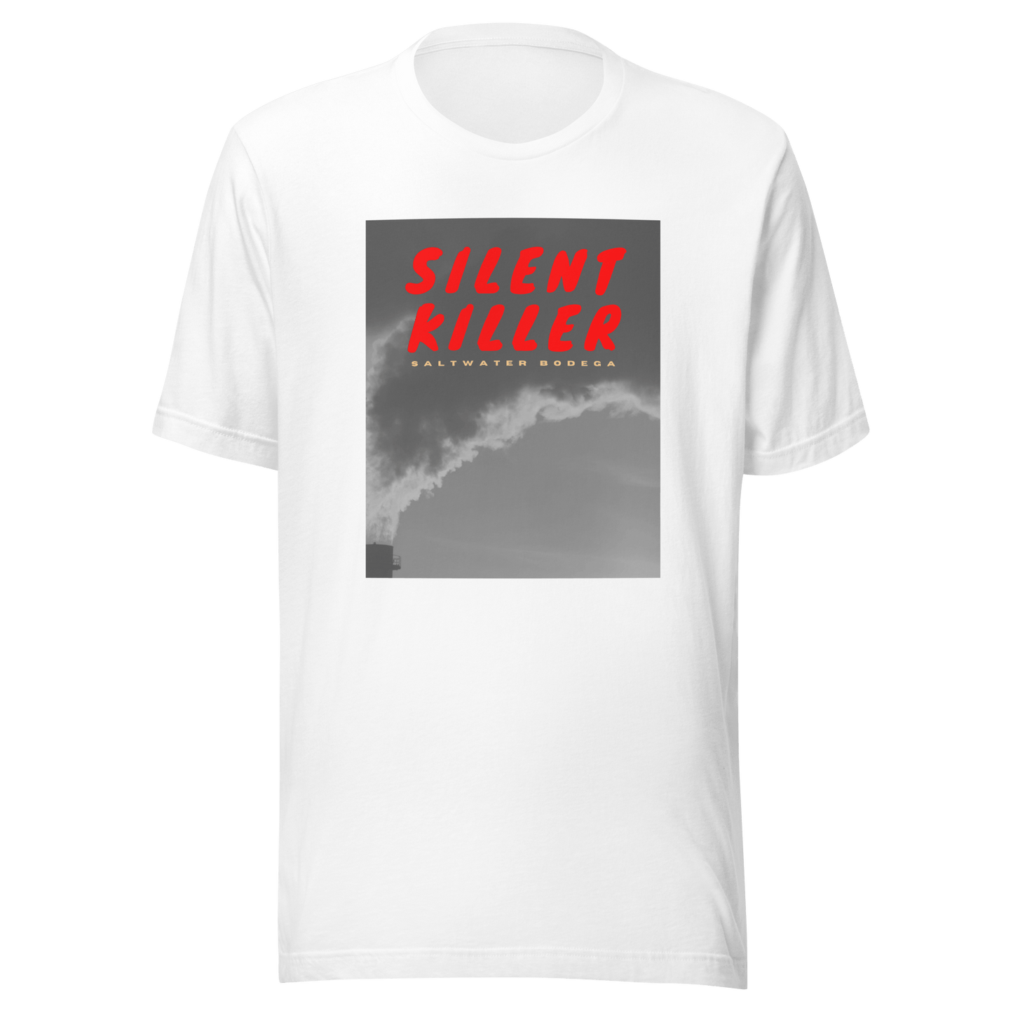 Silent Killer Pollution Tee - Saltwater Bodega