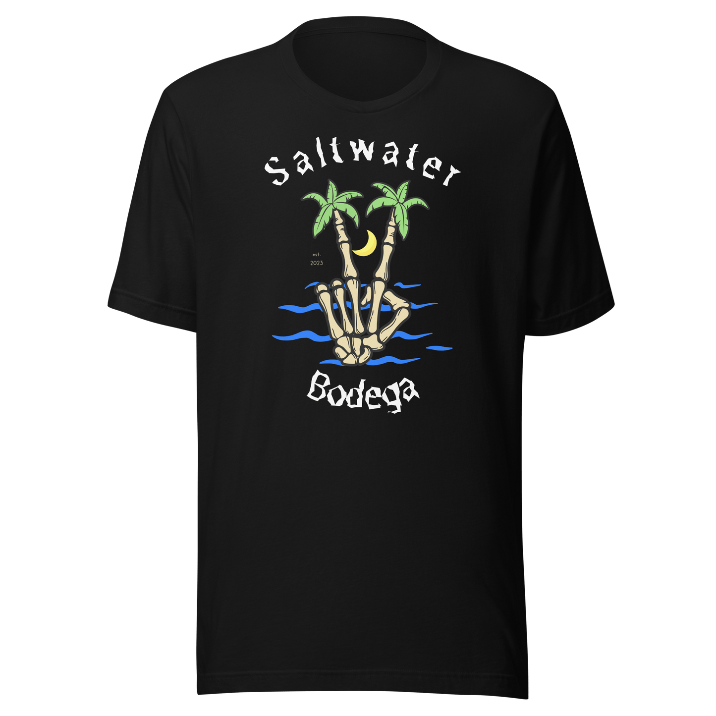 Skeleton Peace Tee - Saltwater Bodega