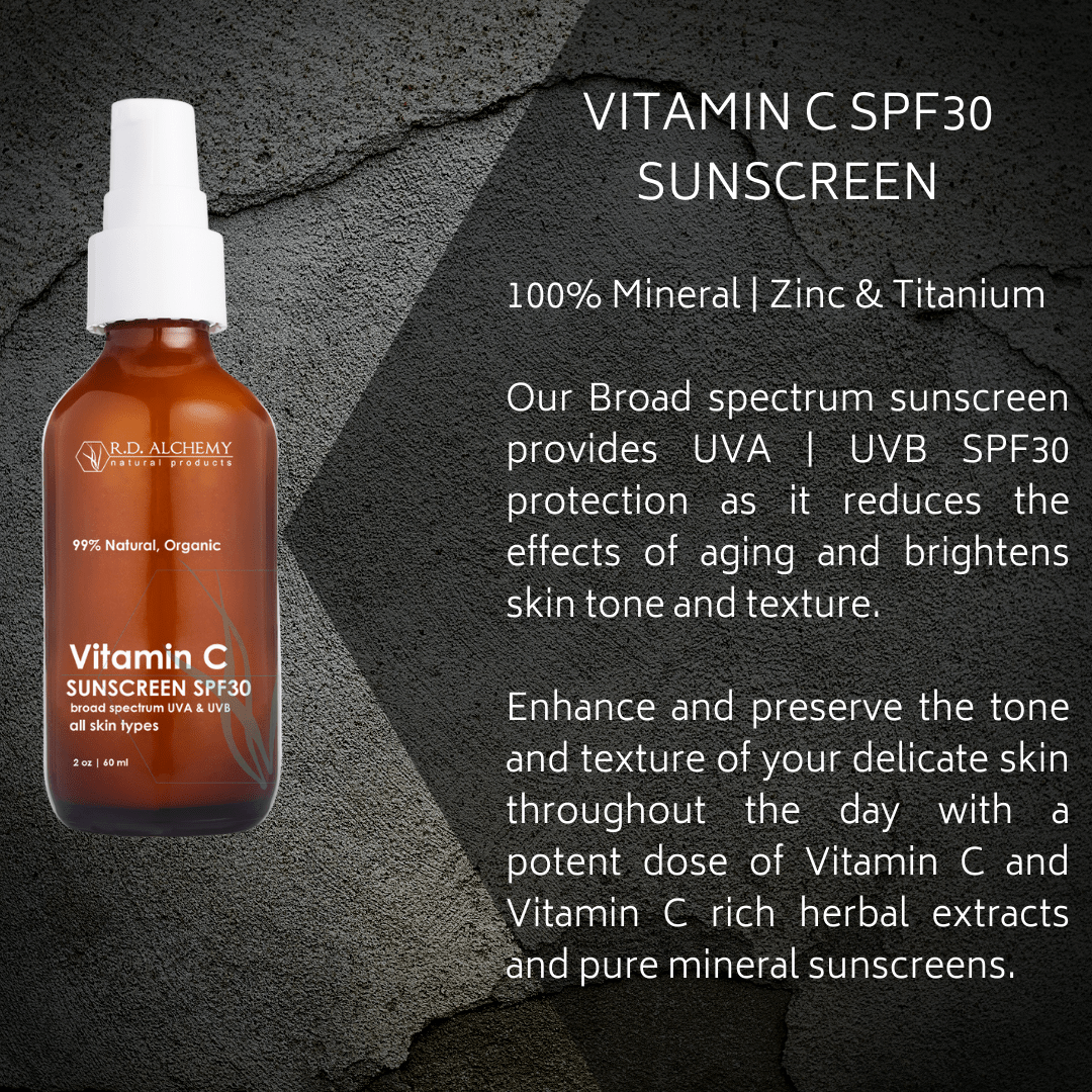 Vitamin C Moisturizer SPF 30 Sunscreen - Saltwater Bodega